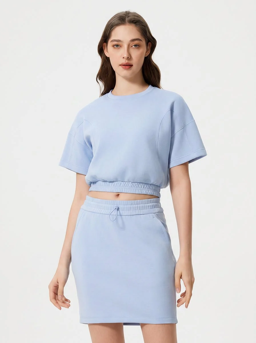 Cropped Air Layer Sweatshirt Tee - Imagen 3