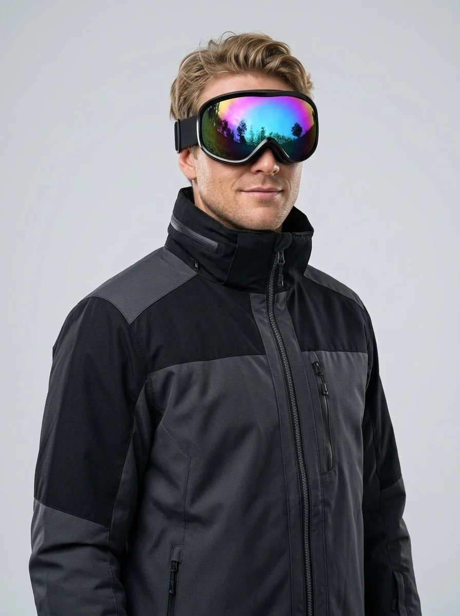 Double Layer Windproof Snow Anti‑Fog Ski Goggles - Imagen 5