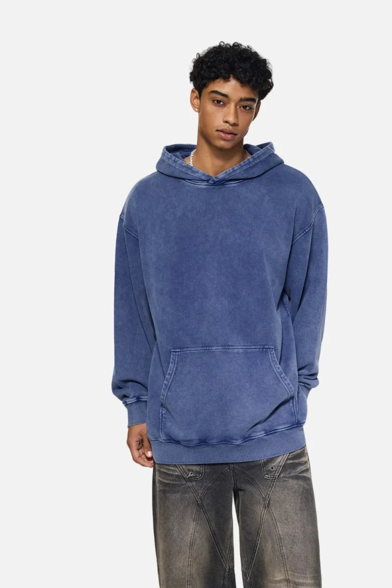 Heavyweight Wax-Dyed Vintage Hoodie - Imagen 5