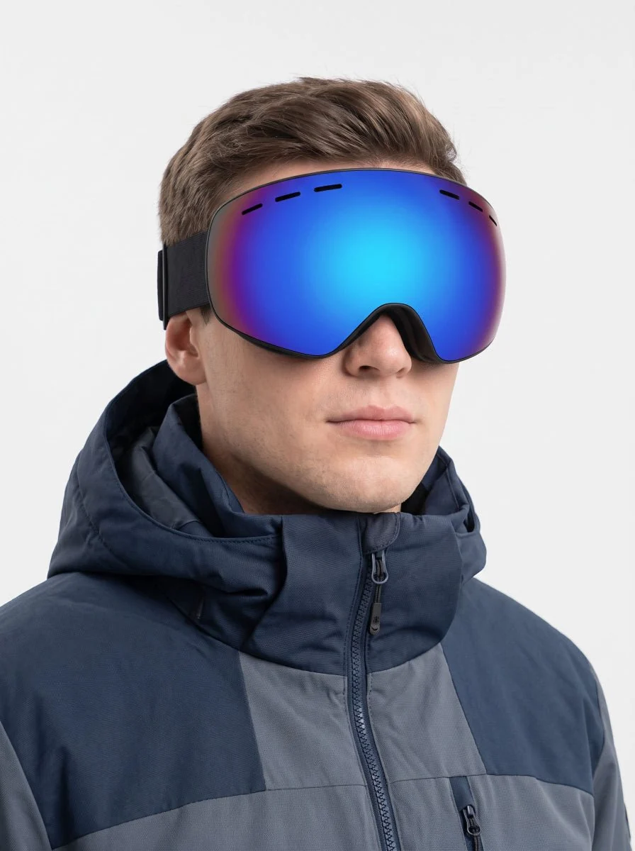 Large View Spherical Anti‑Fog UV Ski Goggles - Imagen 6