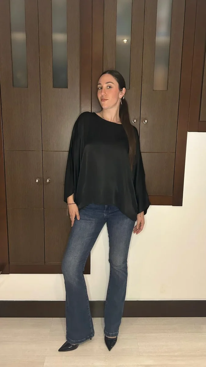 Blusa Satinada