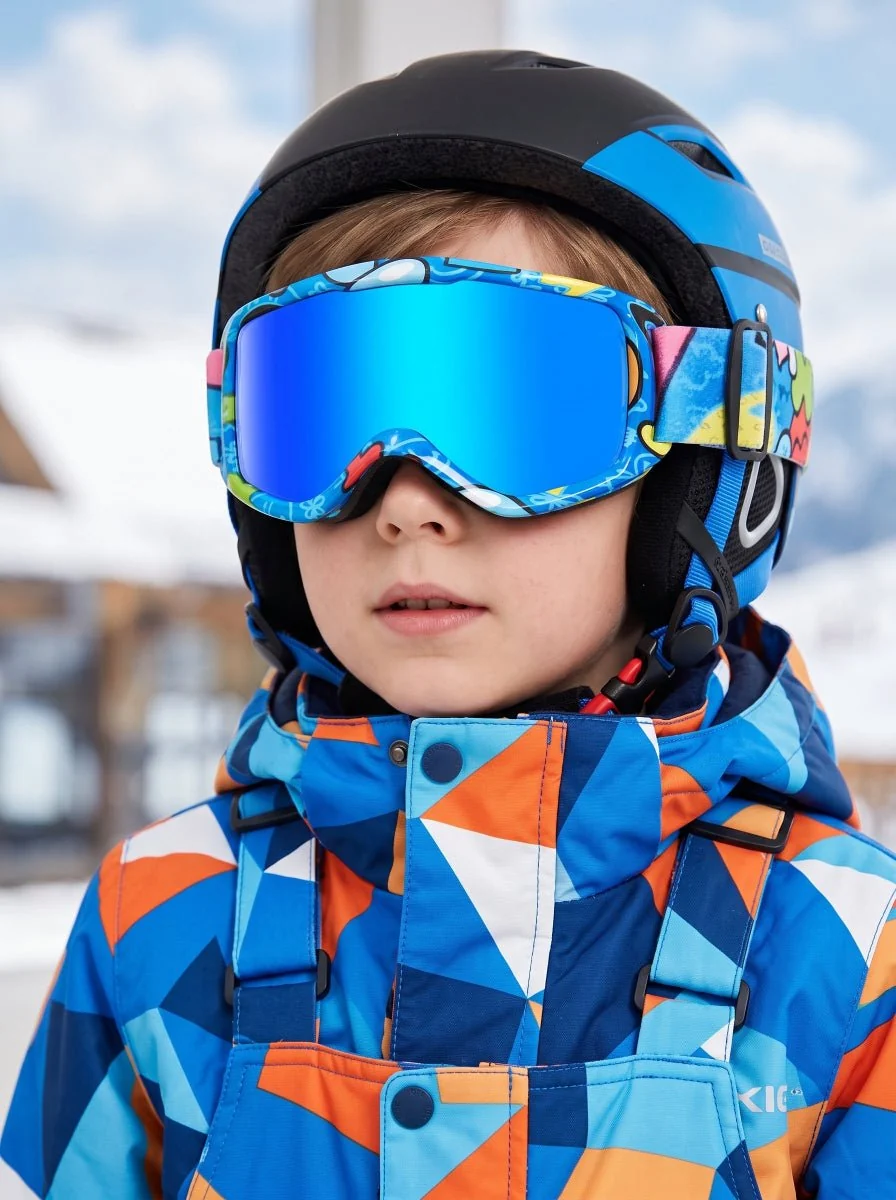 Children Fashion Ski Snow Goggles - Imagen 3