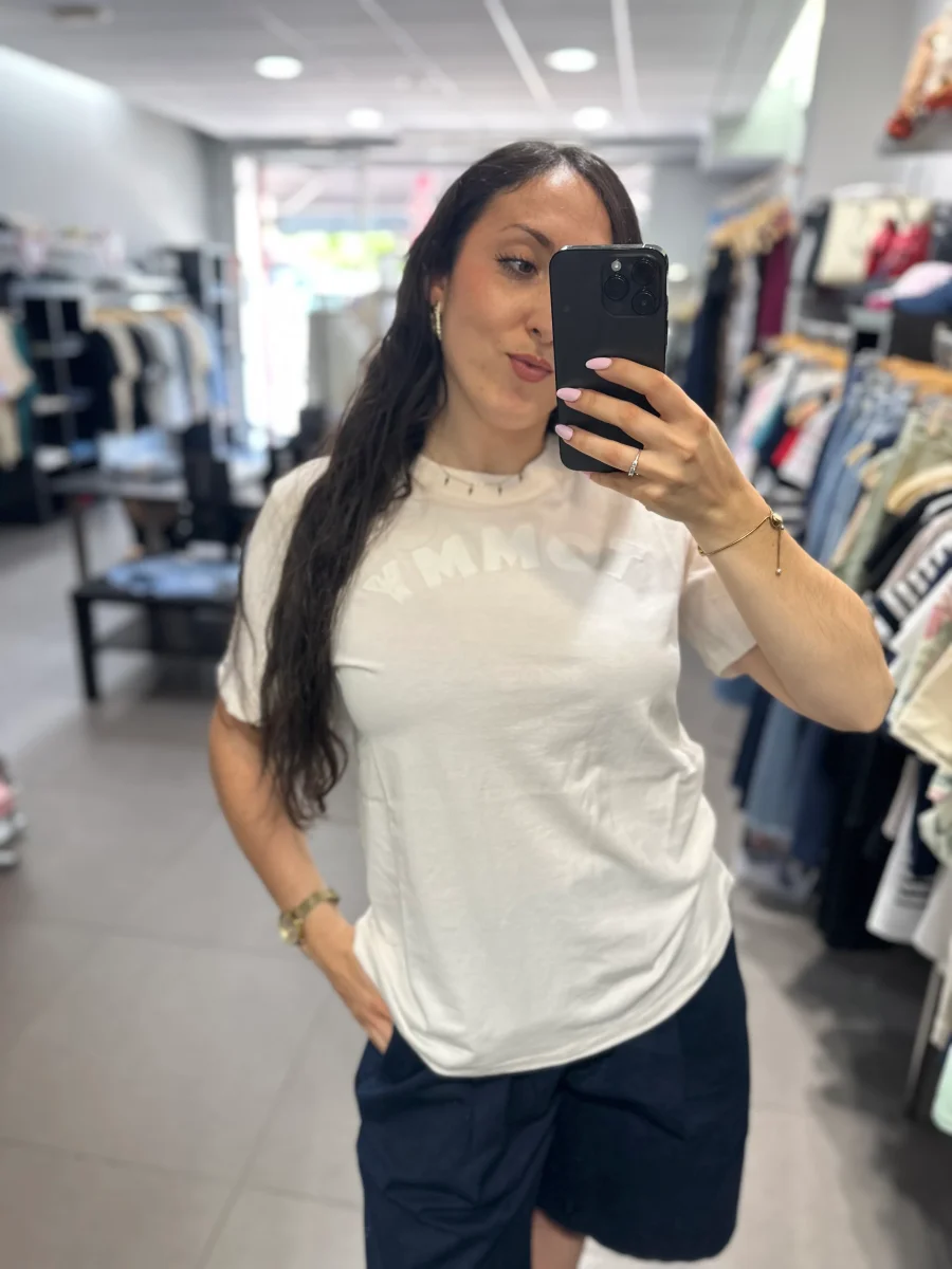CAMISETA TOMMY CRUDA OVERSICE - Imagen 5