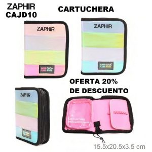 CAJD10RSS24 CARTUCHERA DESPLEGABLE COLOR BLOCK