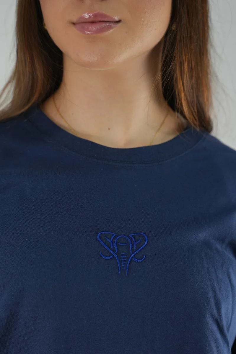 Oversize Foundation T-shirt Deep Sea - Imagen 3