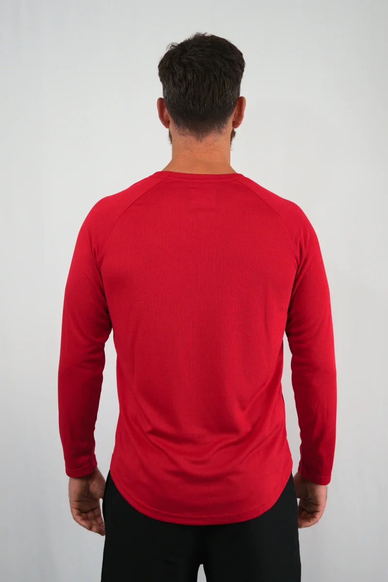 AeroFit Long Sleeve Performance Rubí - Imagen 4