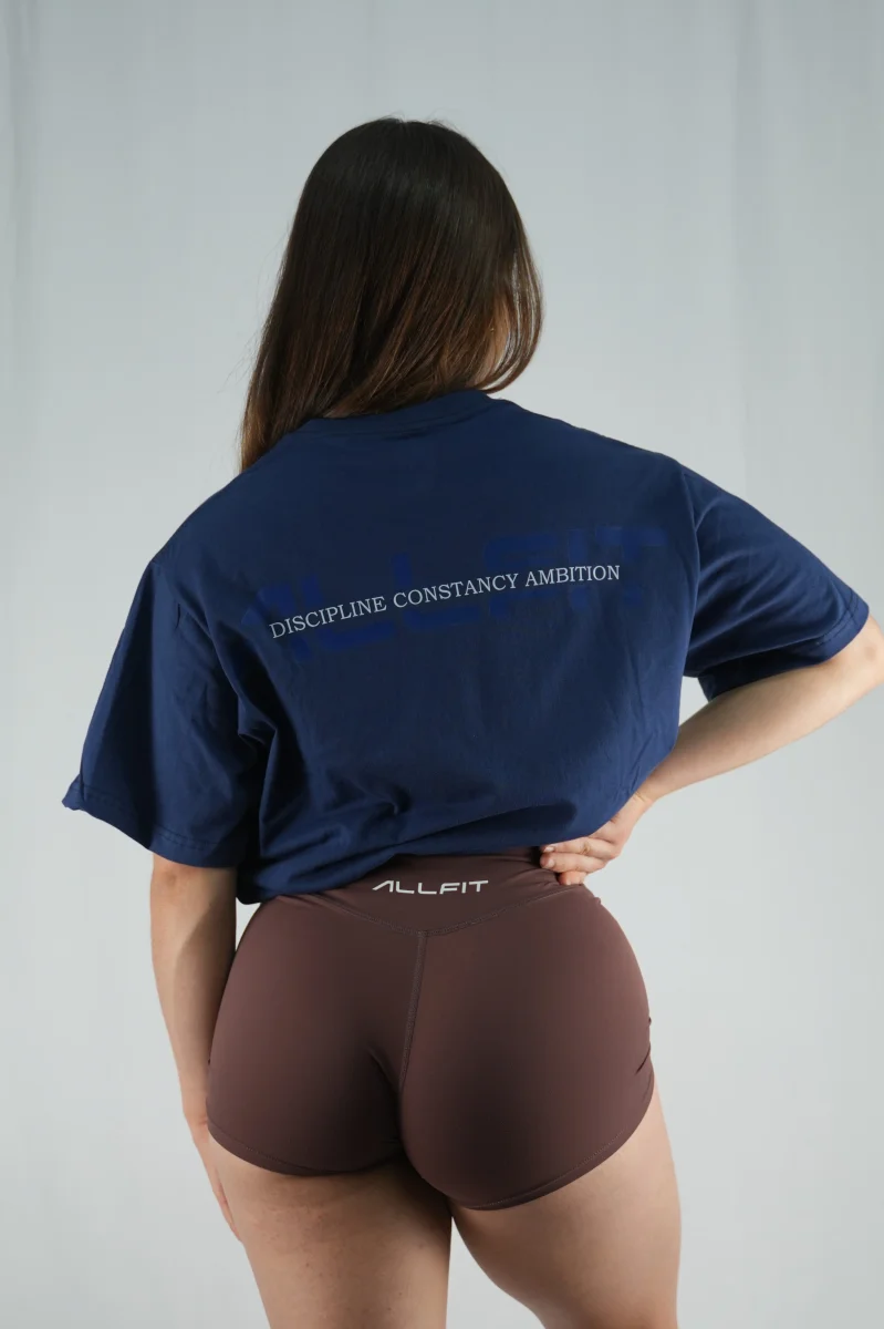 Oversize Foundation T-shirt Deep Sea - Imagen 4
