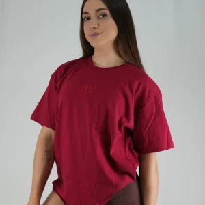 Oversize Foundation T-shirt Merlot