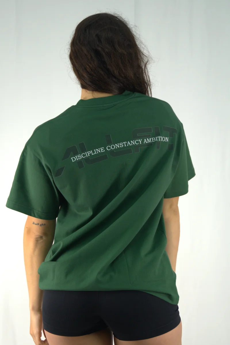 Oversize Foundation T-shirt Viridian - Imagen 4