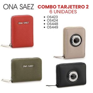 COMBO TARJETERO 2 6 UNIDADES