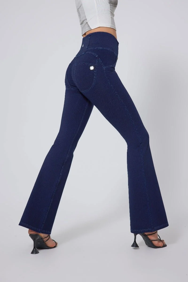 High Waist Straight Flare Jeans - Imagen 5