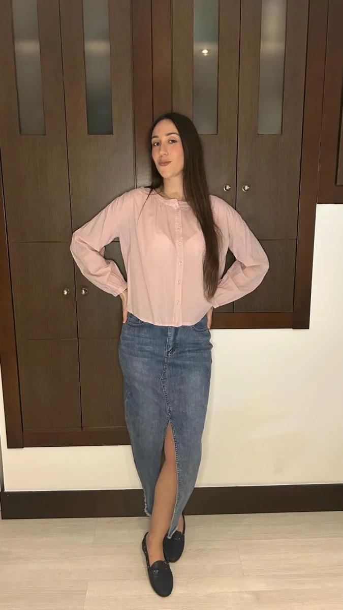 Camisa Lisa S. Cuello
