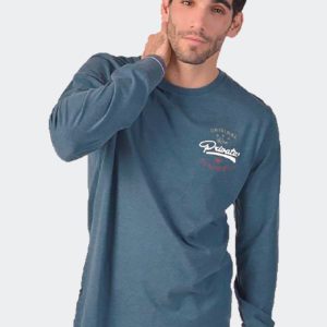Camiseta sport hombre punto manga larga dibujo pecho ‘Original Raw PRIVATA’