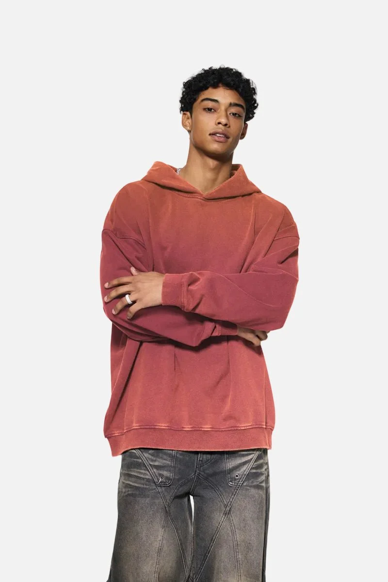Vintage Washed Gradient Hoodie - Imagen 4