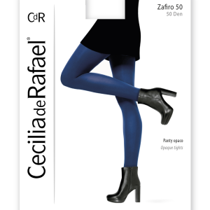 Panty Opaco y Mate Zafiro 50 – 50 Den de Cecilia de Rafael