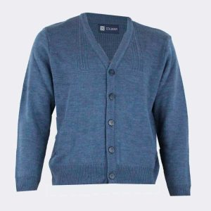 Chaqueta clásica de punto para hombre