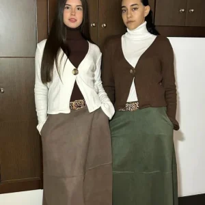 Chaqueta Botón Dorado