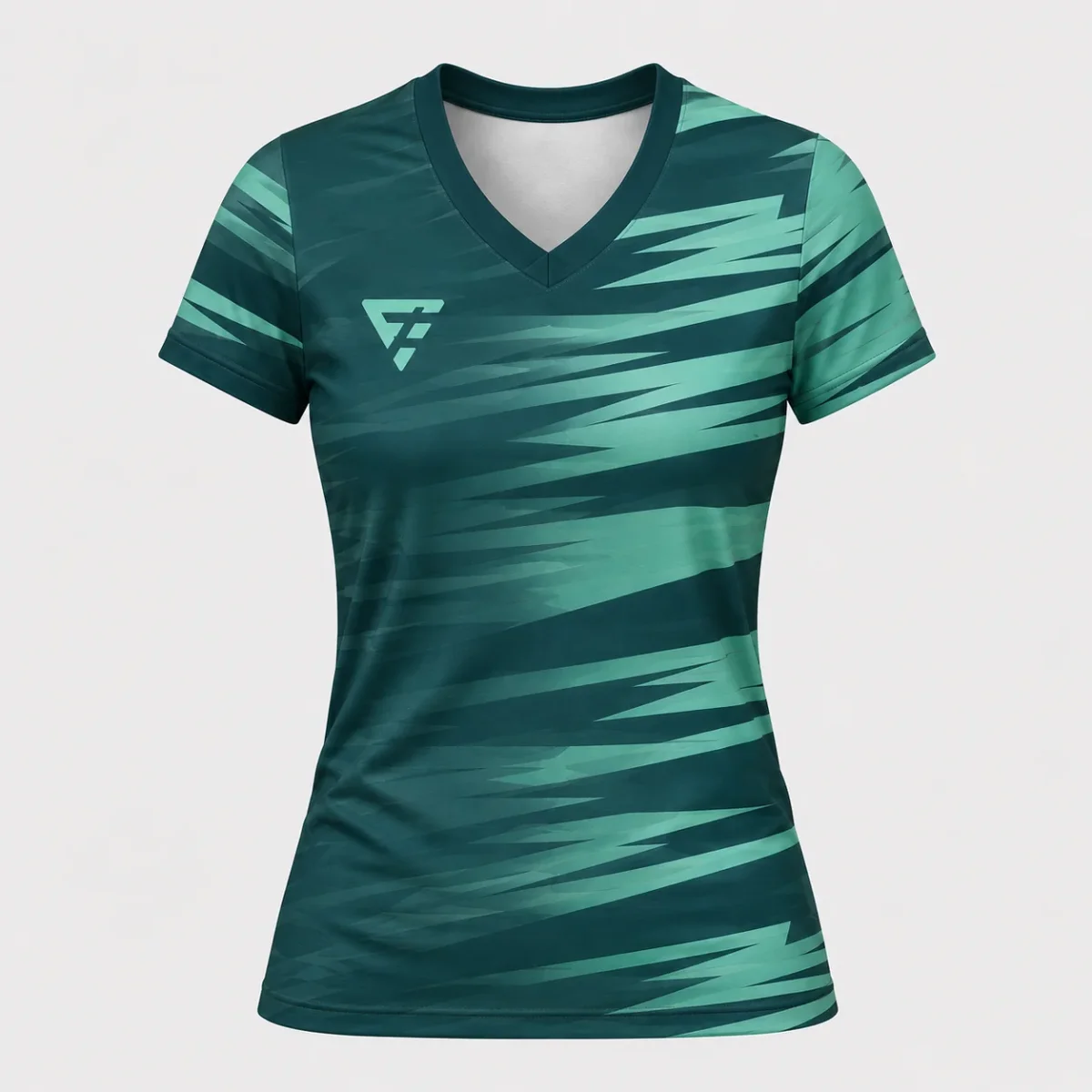 Camiseta Voleibol VOLTAGE Green - Imagen 2