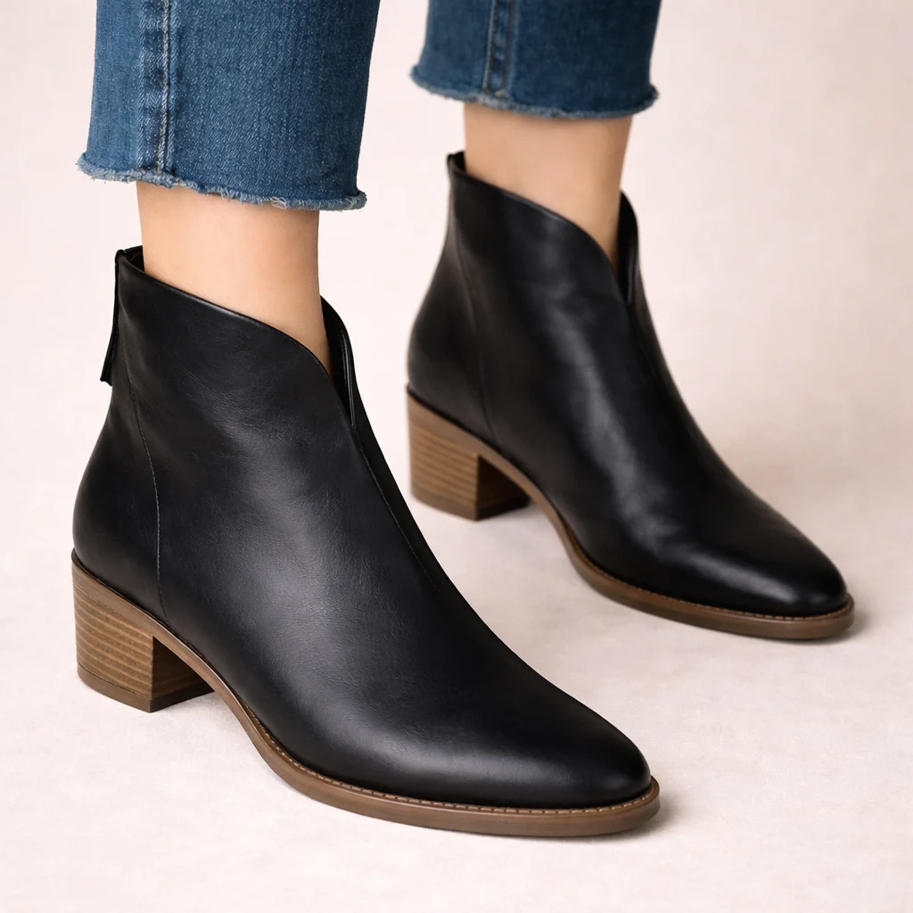 Botines Ortopédicos de Piel Vegana Premium - Viela - Imagen 3