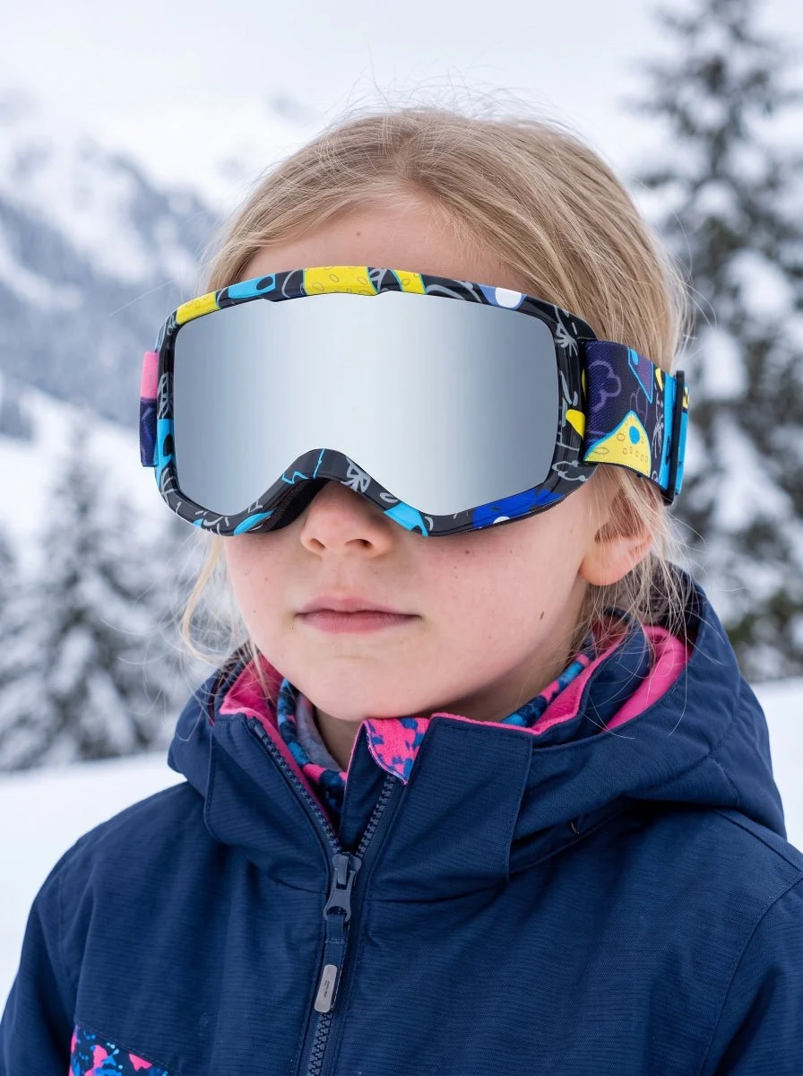 Children Fashion Ski Snow Goggles