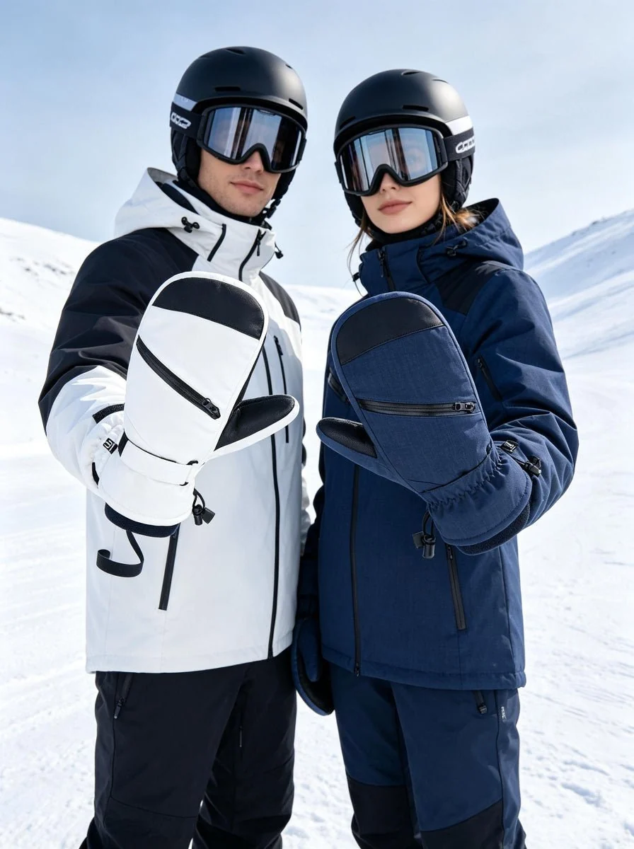 Insulated Winter Snowboard Mittens