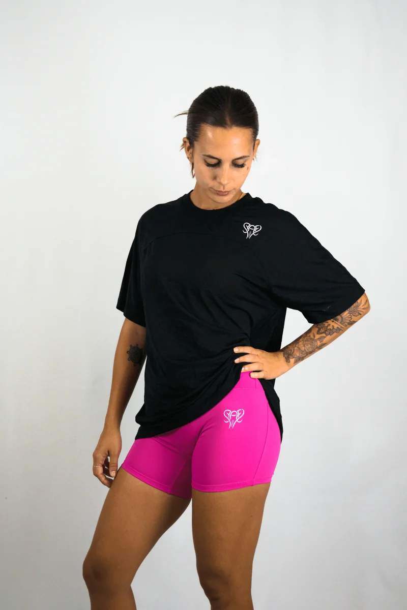 EssentialMove Shorts Fucsia - Imagen 4