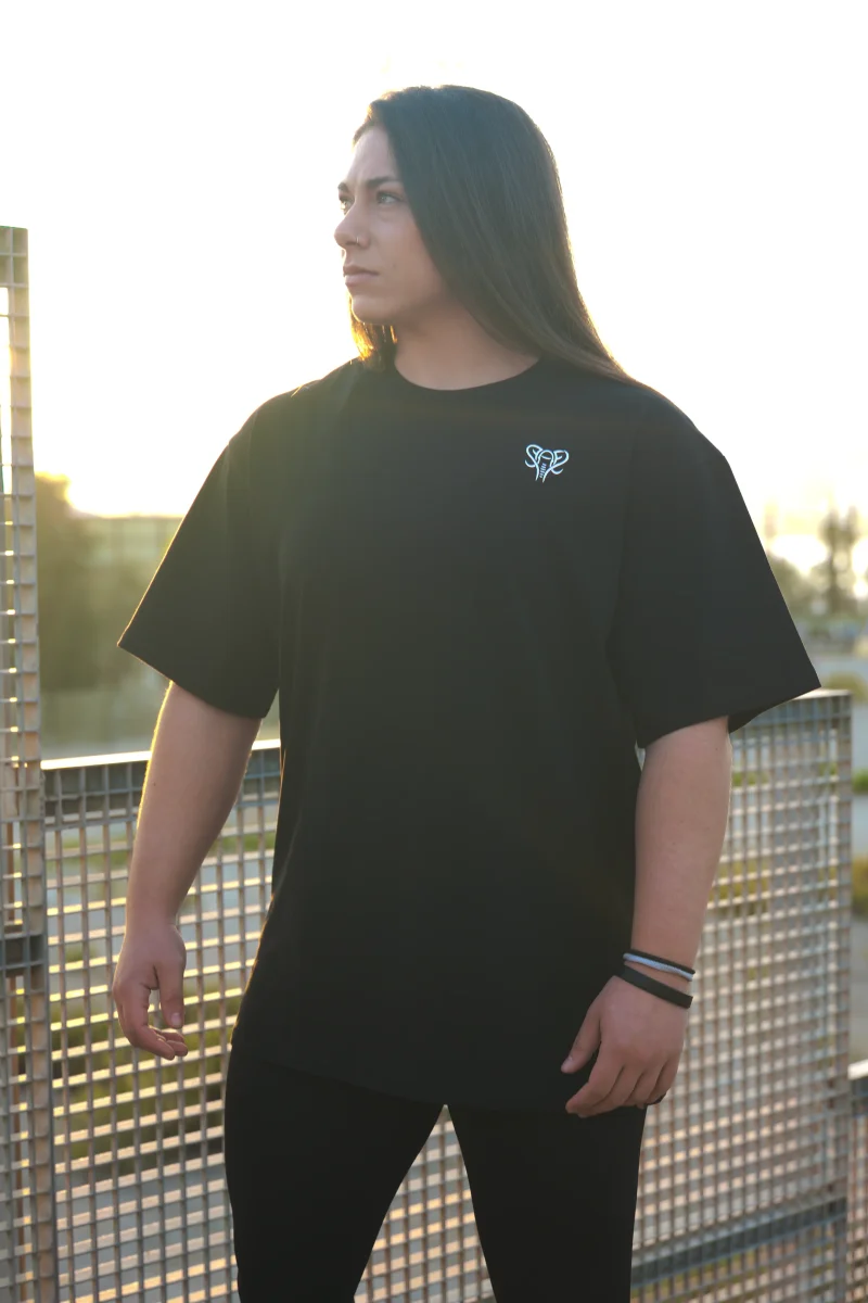 Oversize T-Shirt VitalMove NEGRO - Imagen 7