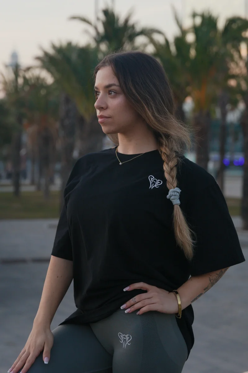Oversize T-Shirt VitalMove NEGRO - Imagen 5