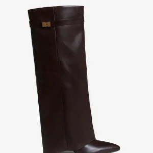 Botas altas de Piel Vegana Premium Lavista - Marrón
