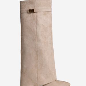 Botas altas de ante Lavista - Beige