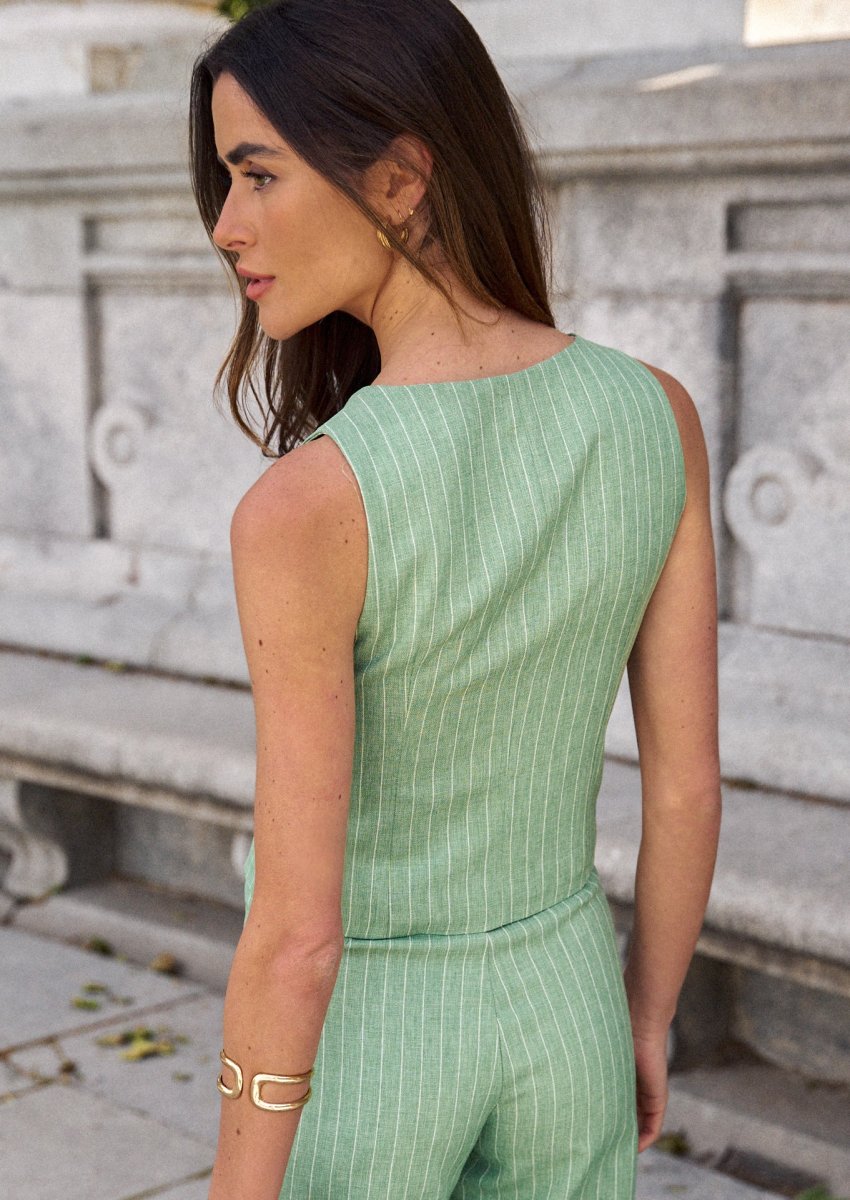 Chaleco Iris verde - Imagen 4