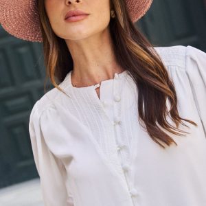 Blusa Monroe blanca