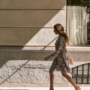 Vestido África estampado