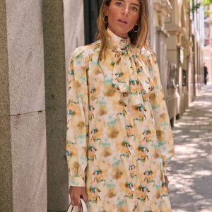 Vestido Audrey flores