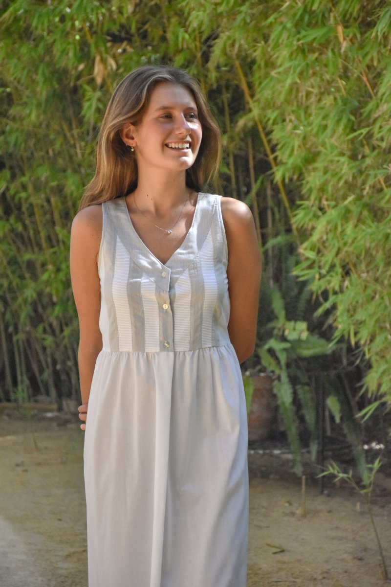 Camisón adorno gris - Imagen 2