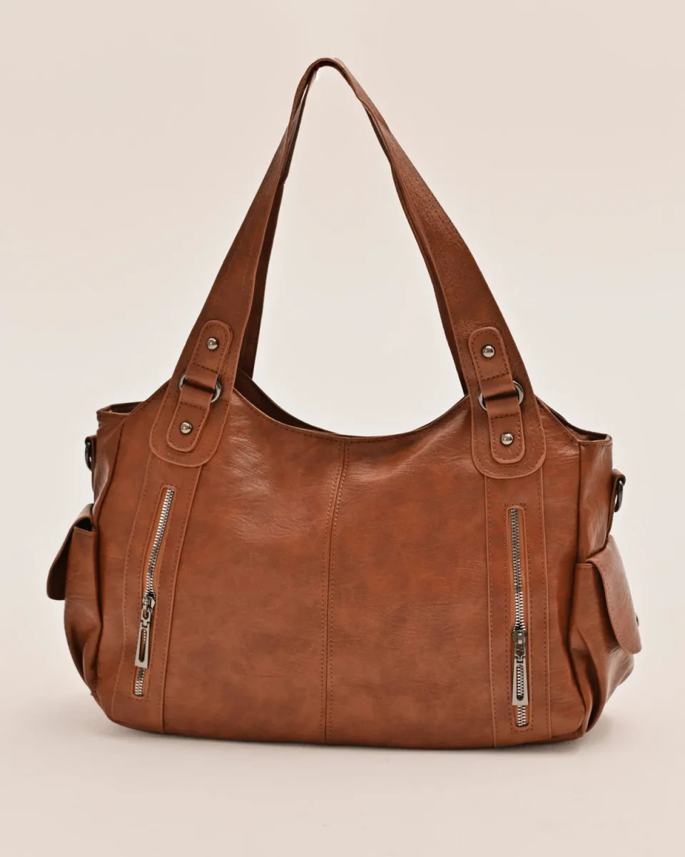 Bolso urbano It girl - Camel - Imagen 3