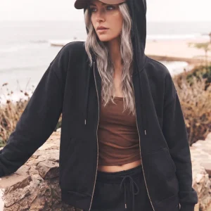 Fleece Lined Full Zip Hoodie