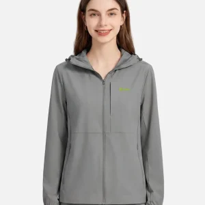 UPF50+ Water-Repellent Hooded Jacket