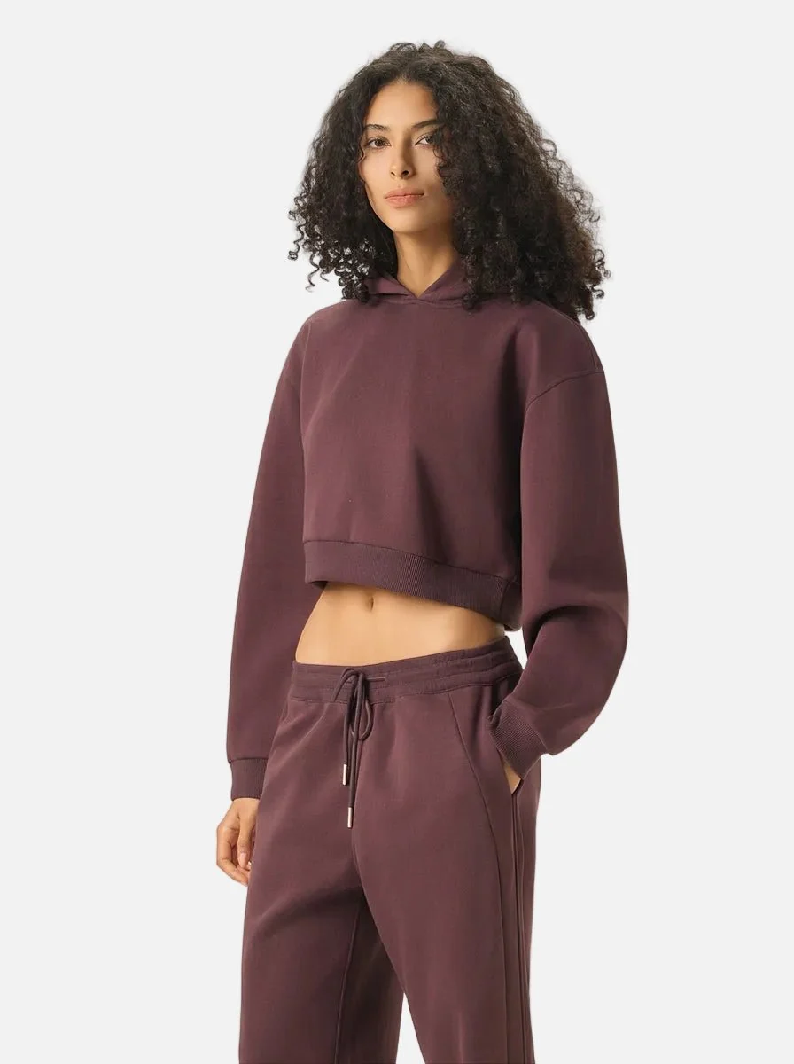Cropped Boxy Heavyweight Hoodie - Imagen 4