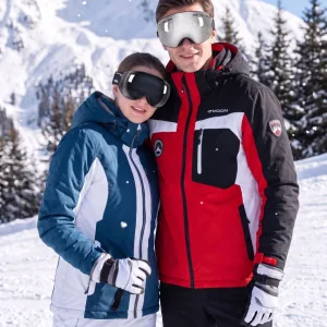 Double‑Layer Anti‑Fog Spherical Ski Goggles