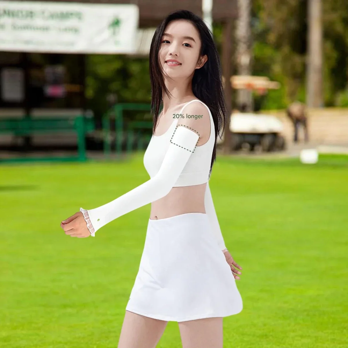 Women's Golf Sunscreen Cooling Sleeves - Imagen 7