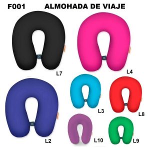 F001 ALMOHADA DE VIAJE LISA