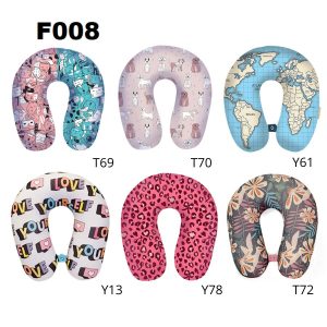 F008 ALMOHADA DE VIAJE ESTAMPADA