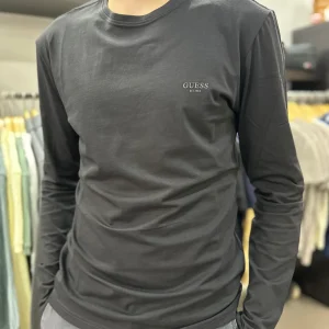 Camiseta Guess manga larga negra