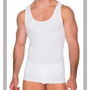 Camiseta Hombre Ferrys Tirantes. 5280. Blanco