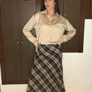 Falda Cuadros Franela