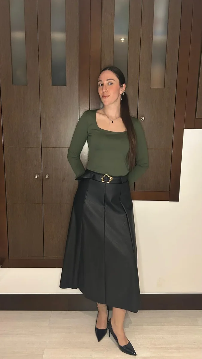 Falda Ecopiel