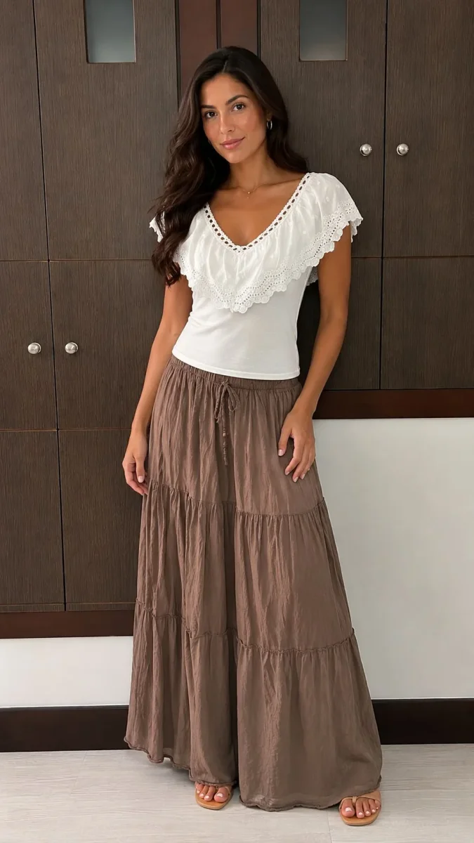 Falda Larga Fluida - Imagen 2