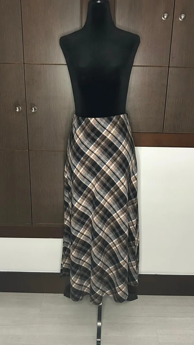 Falda Cuadros Franela - Imagen 3