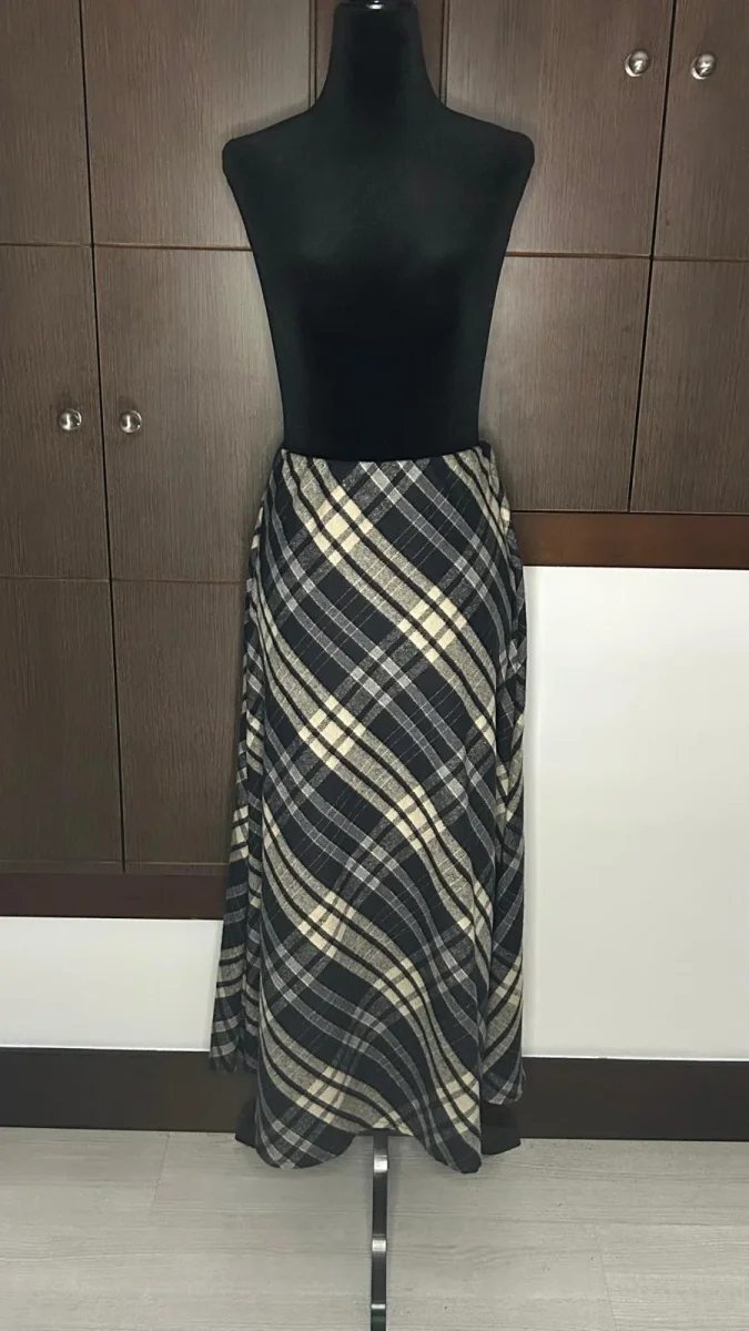 Falda Cuadros Franela - Imagen 5